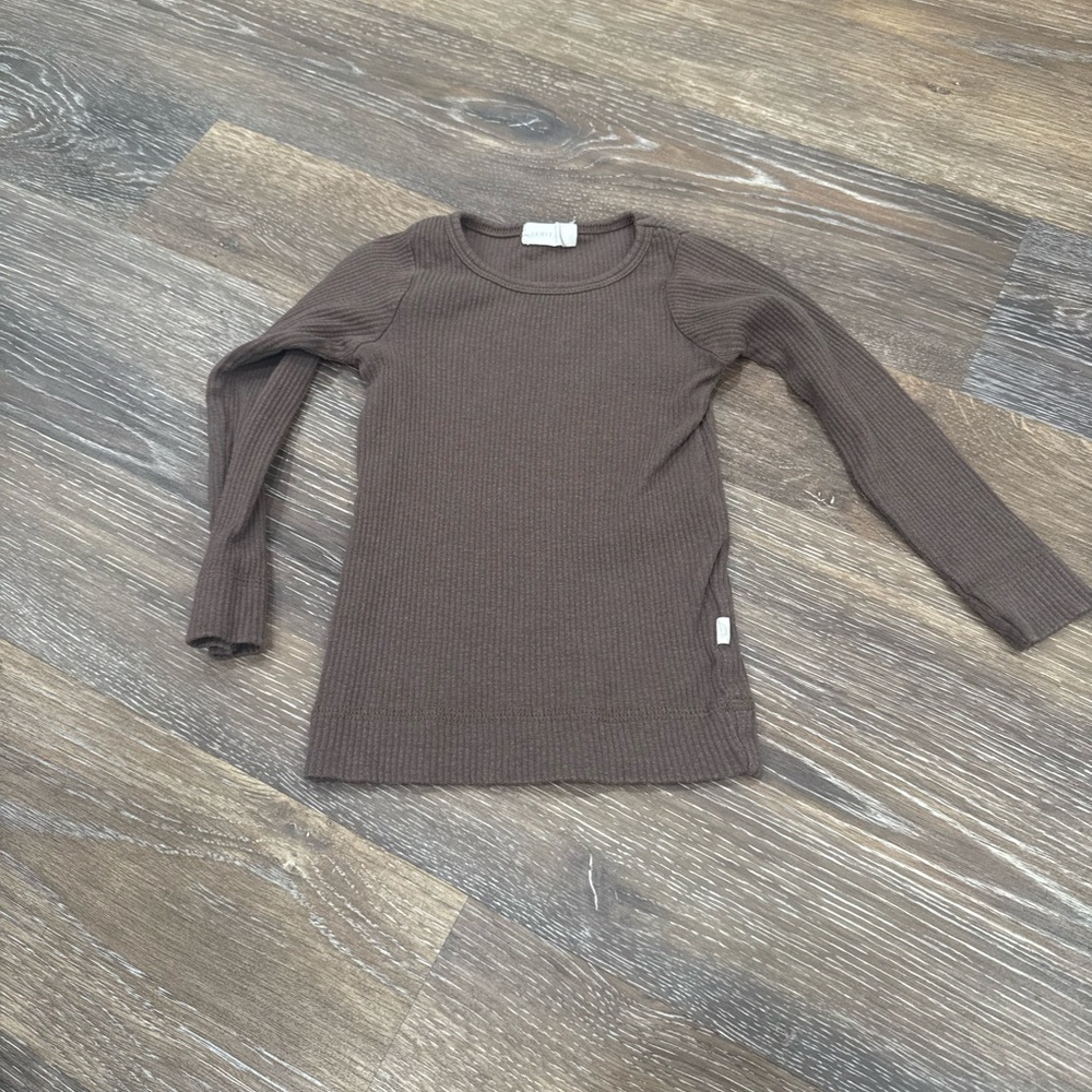 Jamie Kay, long sleeve ribbed knit top, size 1 year
